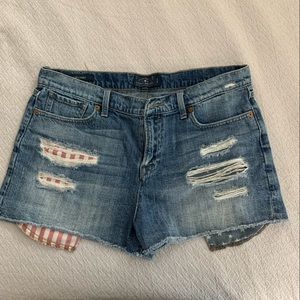 Lucky Brand Malibu Short with American Flag Pockets